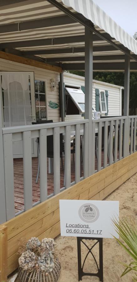 Mobil'Home Climatise Terrain Prive Proche Du Zoo De La Palmyre Les Mathes Exterior photo
